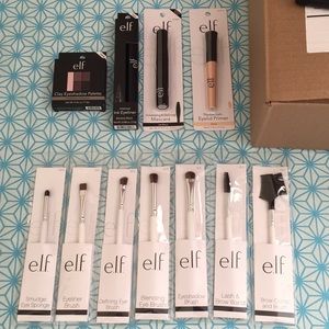 elf cosmetics - set of 11 various eye makeup items